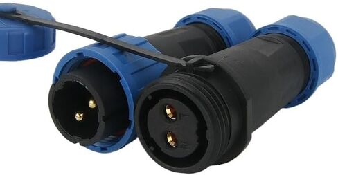 LD16 LD20 Connector Male Plug and Female Socket 2/3/4 Pin Panel Mount Wire and Cable Connectors(LD28 Square,4P) in Kuwait