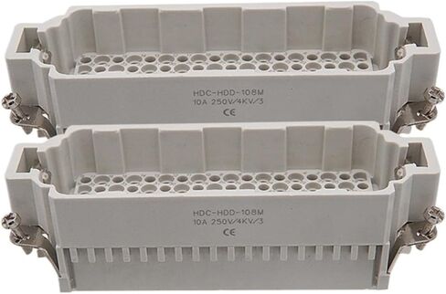 Rectangular heavy-duty connector HDC HDD 24 42 72-pin 16A plug female male top line(HDD-144-M) in Saudi Arabia
