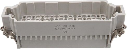 Rectangular heavy-duty connector HDC HDD 24 42 72-pin 16A plug female male top line(HDD-144-M) in Saudi Arabia