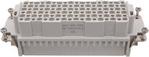 Rectangular heavy-duty connector HDC HDD 24 42 72-pin 16A plug female male top line(HDD-144-M) in Saudi Arabia