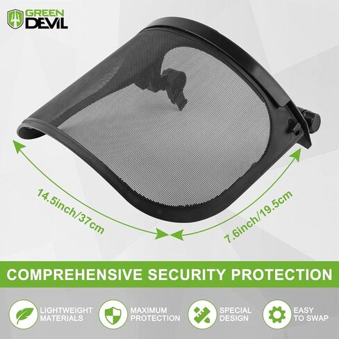 GREEN DEVIL Replacement Metal Mesh Face Shield Matrix FB Series in Kuwait