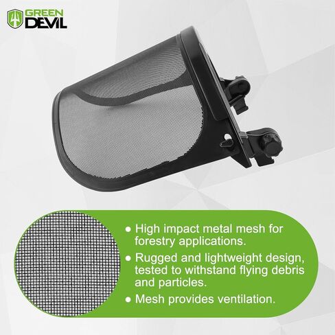 GREEN DEVIL Replacement Metal Mesh Face Shield Matrix FB Series in Kuwait
