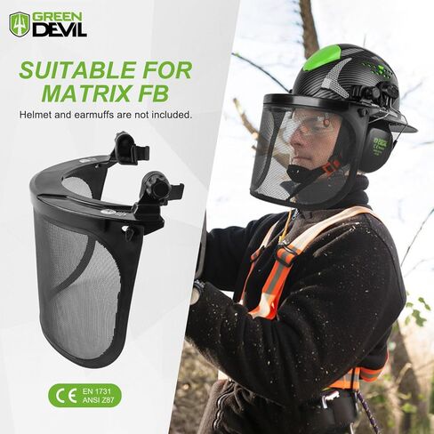 GREEN DEVIL Replacement Metal Mesh Face Shield Matrix FB Series in Kuwait