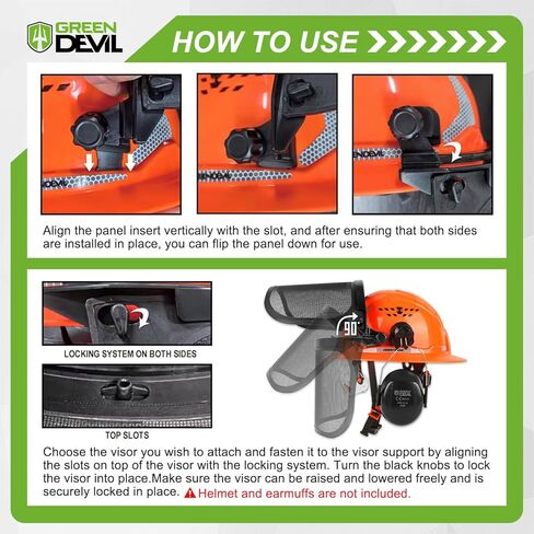 GREEN DEVIL Replacement Metal Mesh Face Shield Matrix FB Series in Kuwait