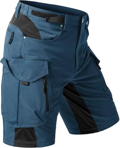 شورت Moosehill الرجالي للمشي لمسافات طويلة: سريع الجفاف وخفيف الوزن ومطاط للصيد في الهواء الطلق مع 9 جيوب (تخزين ذاتي) in Kuwait