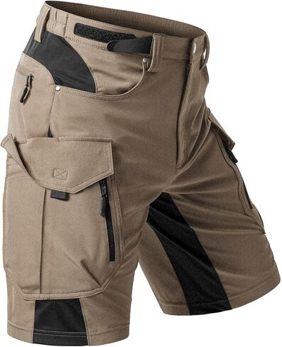 Moosehill Men's Hiking Cargo Shorts: Quick Dry Lightweight Stretch Outdoor Fishing Camping with 9 Pockets (Self-Storing) in Saudi Arabia