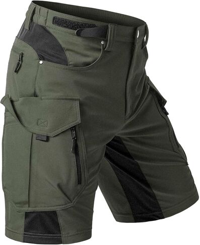 Moosehill Men's Hiking Cargo Shorts: Quick Dry Lightweight Stretch Outdoor Fishing Camping with 9 Pockets (Self-Storing) in Saudi Arabia