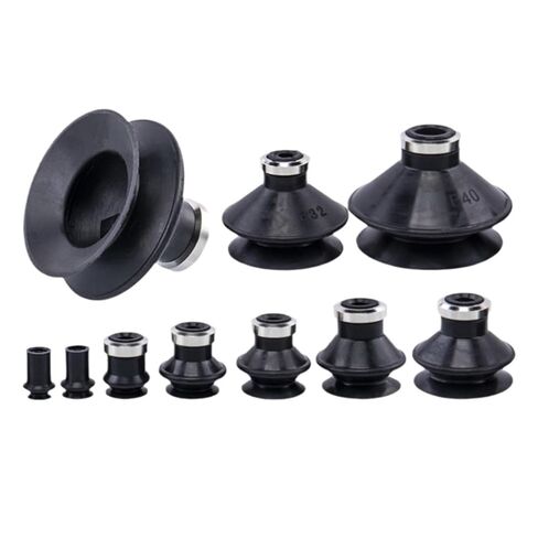 5Pcs Pneumatic Industrial Double-Layer Organ Vacuum Suction Cup ZP06BS ZP08BS ZP10BN ZP13BGS ZP20BS ZP10BN ZP16BN ZP16BGS(Grass Green) in Saudi Arabia