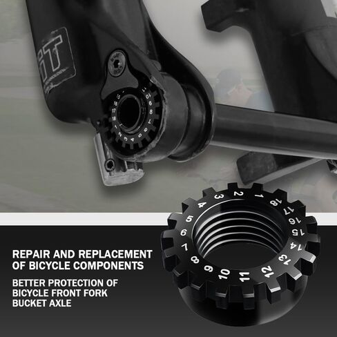 Front Fork Barrel Shaft Screw Nut Repair for Fox 32/34 36 SC Bicycle Barrel Shaft Replace Screws Lock nut in Kuwait
