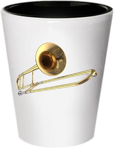 كوب من SpreadPassion Trombone Shot Glass، هدايا للترومبون، فكرة هدية سلة عيد الميلاد in Saudi Arabia