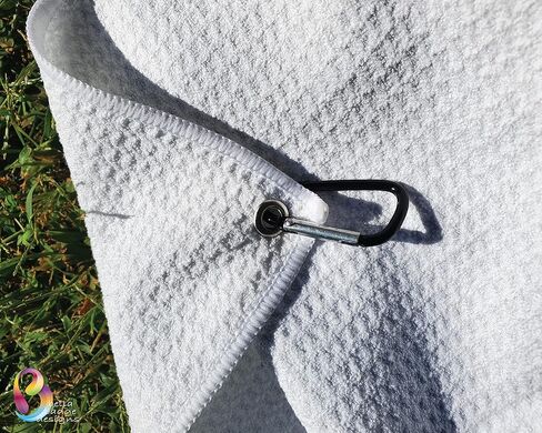 Bushwood Golf Towel – Funny Golf Bag Towel with Clip, 16 x 16 Microfiber Club Cleaning Towel, Novelty Golf Accessory in Kuwait