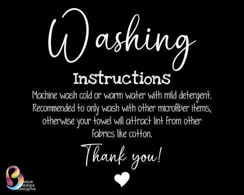 Bushwood Golf Towel – Funny Golf Bag Towel with Clip, 16 x 16 Microfiber Club Cleaning Towel, Novelty Golf Accessory in Kuwait