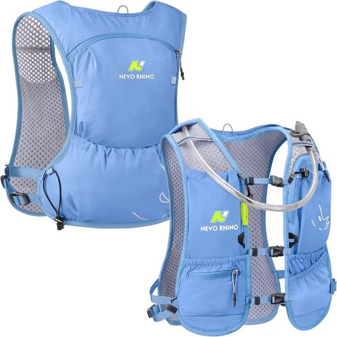 N NEVO RHINO Small Running Vest for Women Men, Lightweight Hydration Vest with Water Bladder 1.5 Liter, Hydration Backpack for Trial Hiking Cycling Jogging in Kuwait