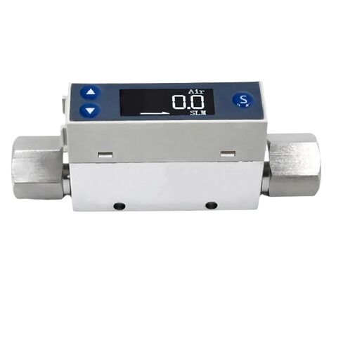 TC5200 Low Flow Gas Mass Flow Meter Micro Thermal Sensor 4‑20mA RS485 Digital Display for Air Oxygen Nitrogen(TC5200-50mL-A) in Saudi Arabia