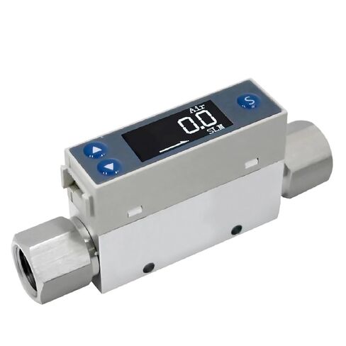 TC5200 Low Flow Gas Mass Flow Meter Micro Thermal Sensor 4‑20mA RS485 Digital Display for Air Oxygen Nitrogen(TC5200-50mL-A) in Saudi Arabia