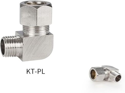 تركيبات نحاسية مطلية بالنيكل، موصلات PC PL السريعة 4 مم 6 مم 8 مم 10 مم (PC 4 مم، 1I2) in Kuwait