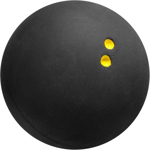 كرة مضرب اسكواش ذات نقطة صفراء مزدوجة من ميكينونا، كرة مضرب مطاطية صغيرة عالية المرونة وخفيفة الوزن للمنافسة الداخلية وتدريب المبتدئين in Kuwait