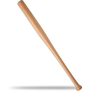 مضرب بيسبول خشبي ممتاز من الخشب الصلب لمنافسة تدريب الكبار مضرب بيسبول متين وشديد التحمل مع قبضة مريحة للأنشطة الرياضية الداخلية والخارجية وممارسة الضرب in Kuwait