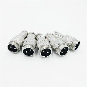 JL DF16 Male Plug Aviation Connector Diam16mm GX16D Push-Pull Circular Connector 1Pcs(9 pin) in Kuwait