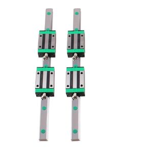 HGR20 HGR15 2 قطعة دليل خطي مربع 2 قطعة + 4 قطعة HGH15CA / HGH20CA /HGW20CC عربة (2 سكة 4HGH20CA، 2000 مم) in Kuwait