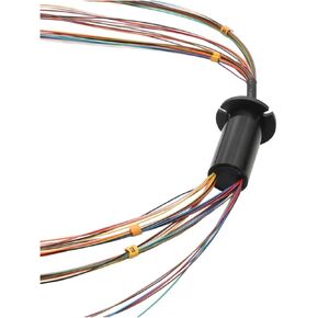 1pcs 22mm Diameter 36 Channel Power/Signal Transmission Slip Ring 2A Collector Ring Connector Infinite Rotation Conductive Slip Ring Connector in Kuwait