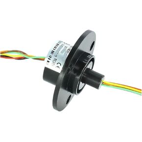 Slip Ring Slip Ring Diameter 22mm 6/12/18/24 Channels 2A Slip Ring Flange Rotary Joint(24 Wires 2A) in Saudi Arabia