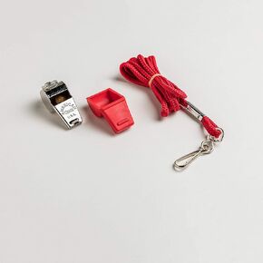 American Whistle Corporation American Classic Whistle - 126 db Solid Brass Whistle with Paracord Lanyards and Safe-T-Tip - Made in America in Kuwait