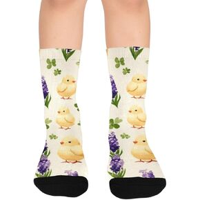 جوارب سويت سبرينج تشيك للمشي لمسافات طويلة - جوارب شتوية حرارية سميكة دافئة للأطفال الصغار للأولاد والبنات للمدرسة، والارتداء اليومي والأنشطة الخارجية in Kuwait