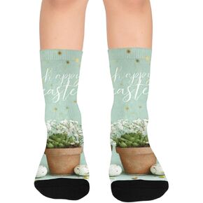 جوارب التنزه سيرًا على الأقدام من عيد الفصح - جوارب دافئة سميكة للشتاء الحراري للأولاد والبنات الصغار للمدرسة، والارتداء اليومي والأنشطة الخارجية in Kuwait