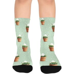 جوارب المشي لمسافات طويلة بوعاء عيد الفصح - جوارب شتوية حرارية سميكة دافئة للأولاد والبنات الصغار للمدرسة، والارتداء اليومي والأنشطة الخارجية in Kuwait