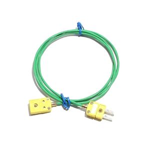 K Temperature Sensor Thermocouple with Male Plugs Female Socket PTFE Cable Sillicon Wire 1M 2M Needle Probe 1Pcs(Male U 1M) in Saudi Arabia