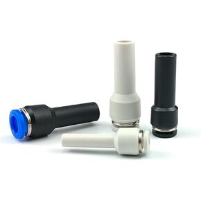 سدادات أنبوب تقليل الرغامى PGJ12-10-8-6-4 موصل هوائي مباشر بقطر متغير 1 قطعة (PGJ8-4 (أسود)) in Kuwait