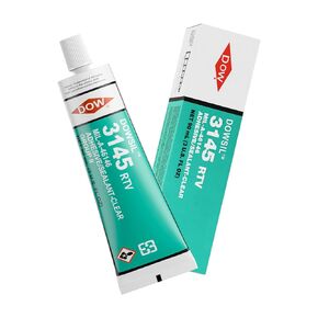 3145 RTV 90ml 3oz High Temperature Waterproof Sealed Electronic Fixed Clear Adhesive Mil-A-46146 Electrical Battery Board Housing Moisture Sealing Non Flow in Kuwait