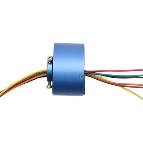 Hollow Shaft Slip Ring with a Diameter of 12.7 mm, Diameter 54 mm, 6 Channels, 10A Through Hole Slip Ring Collector Connector in Saudi Arabia