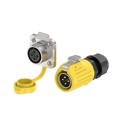EW-LP20 Flange Waterproof Connector 2/3/4/5/6/7 core Lock-Wire Plug-in Aviation Socket(EW-LP20-5P) in Kuwait