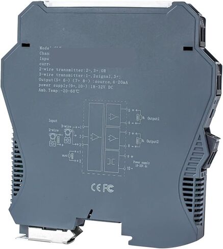 1 Input 4 Output DC24V 4-20mA to 0-10V 1-5V 0-10mA Analog Signal Generator(0-20ma Output) in Saudi Arabia