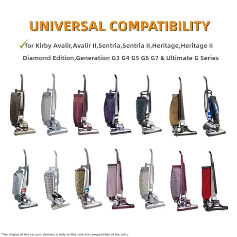 Vacuum Belts Replacement for Kirby Vacuum Cleaner, Replace Parts 301291, Fit for Kirby Vacuum Cleaner Models G3 G4 G5 G6 G7 Series in Saudi Arabia