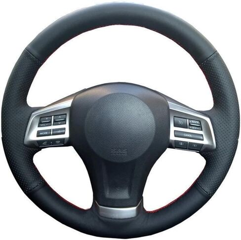 غطاء عجلة القيادة ل فورستر 2013-2015 ل ليجاسي 2013-2014 ل Outback 2013-2014 XV 2013-2015 لتقوم بها بنفسك مخيط يدويا غطاء عجلة توجيه سيارة in Saudi Arabia