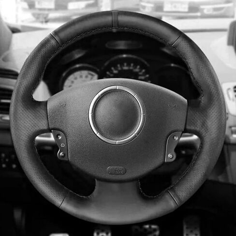 Steering Wheel Cover for Megane 2 for Kangoo 2008 for Scenic 2 2003-2009 DIY Car Steering Wheel Cover Hand-Stitched Car Steering Wheel Cover in Saudi Arabia