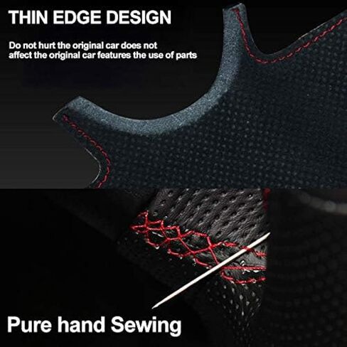 Steering Wheel Cover for Megane 2 for Kangoo 2008 for Scenic 2 2003-2009 DIY Car Steering Wheel Cover Hand-Stitched Car Steering Wheel Cover in Saudi Arabia