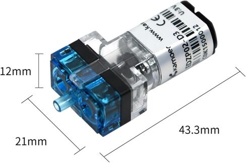 مضخة هواء مقياس ضغط الدم الصغيرة EDZP02 مع محرك فرشاة، مضخة فراغ الضغط الإيجابي المستخدمة in Kuwait