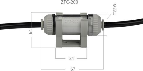 ZFC Vacuum Pump Pre-Filter and Water Separation Filter for Micro Vacuum Pump(KVP8/KVP15/HLVP8/HLVP15) Gas Filter(Filter) in Saudi Arabia