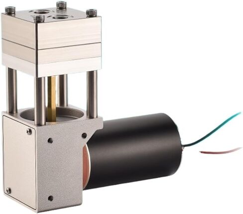 7LPM -75Kpa مضخة هواء فراغية صغيرة 250KPa ضغط إيجابي تيار مستمر بدون فرش 150 درجة مئوية بيئة درجة حرارة عالية in Kuwait