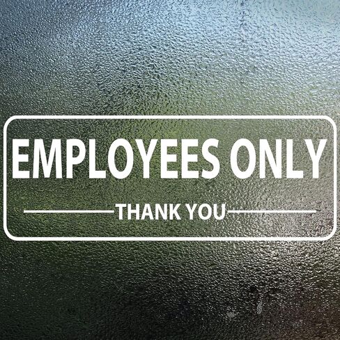 No Public Restrooms Sign Sticker 9x3 Inch Vinyl Window Door Signs Business Removable Waterproof Decal 5 Pack in Kuwait