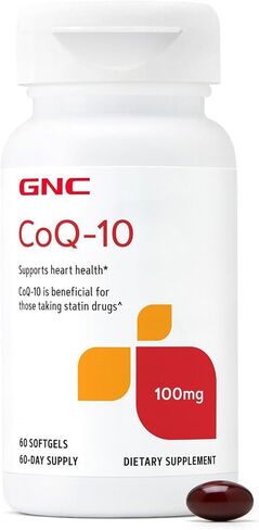 GNC CoQ10 100mg Supplement, Supports Heart Health, 60 Count in Saudi Arabia