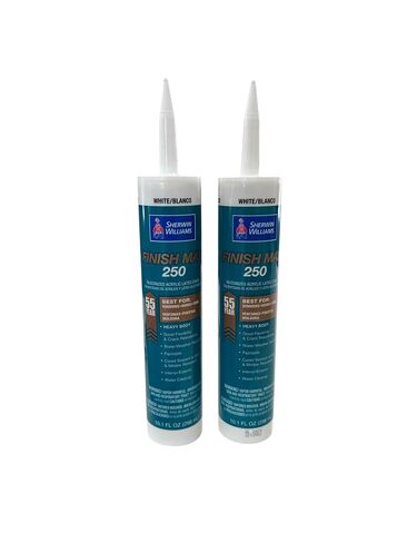 Sherwin Williams Caulk Finish Max 250 White 10 oz (2-Pack) in Kuwait
