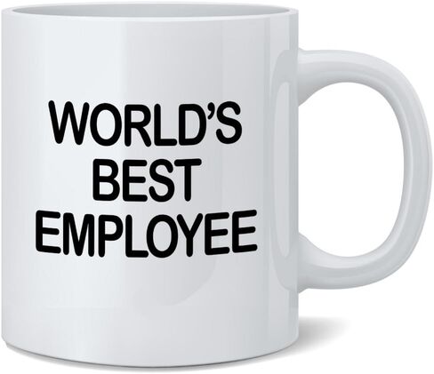 Poster Foundry Worlds Best Employee Ceramic Coffee Mug Tea Cup Fun Novelty Gift 12 oz in Saudi Arabia