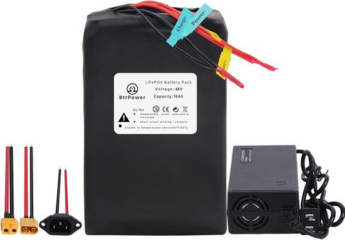 36V 12AH 16AH 20AH 25AH ليثيوم LiFePO4 E-Bike B حزمة بطاريات مدمجة 30A BMS لـ 0-540W in Saudi Arabia