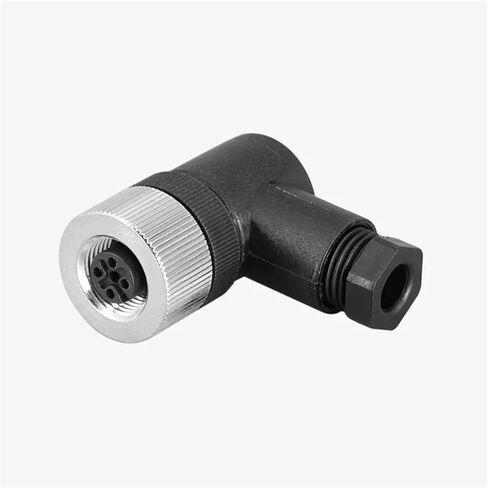 3 4 5 8 12 Pin A Type M12 Sensor Weldless Connector Curved Male Female Plugs Screw Lock 1Pcs(M12-Male 8Pin,20 PCS) in Saudi Arabia
