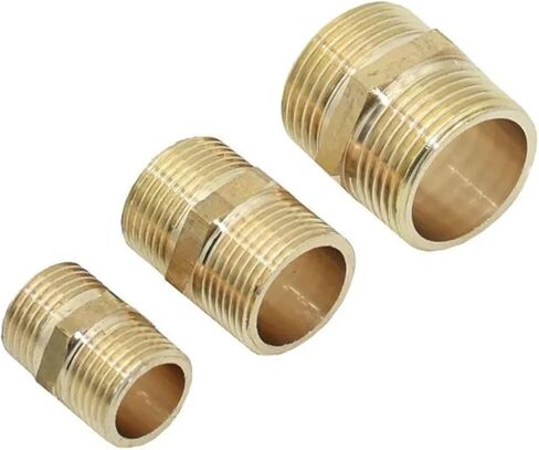 5 قطعة أنبوب نحاسي نبل سداسي محول سريع 1/8 "1/4" 3/8 "1/2" 3/4 "1" BSPT ذكر الموضوع موصل المياه والنفط والغاز (DN20) in Kuwait